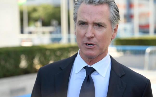 El gobernador de California, el demócrata Gavin Newsom.