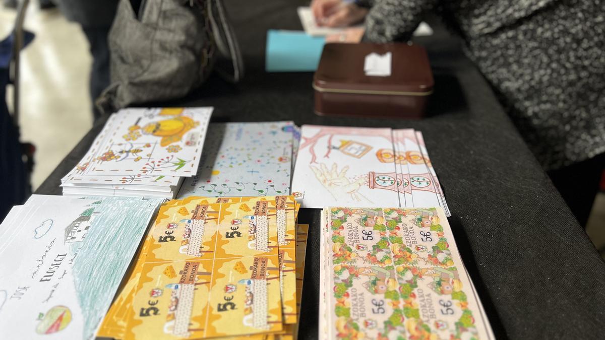 Bonos de compra del mercado de Beasain.