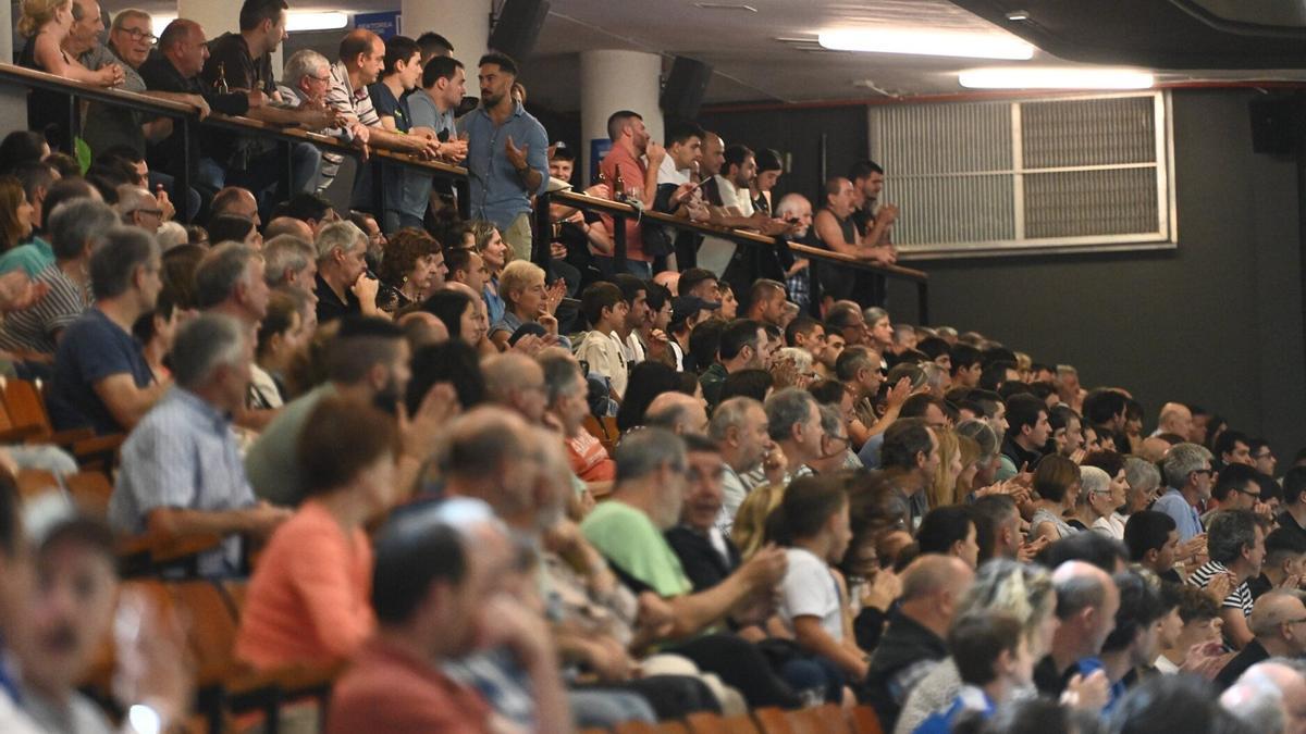 El público gozó en Galarreta.