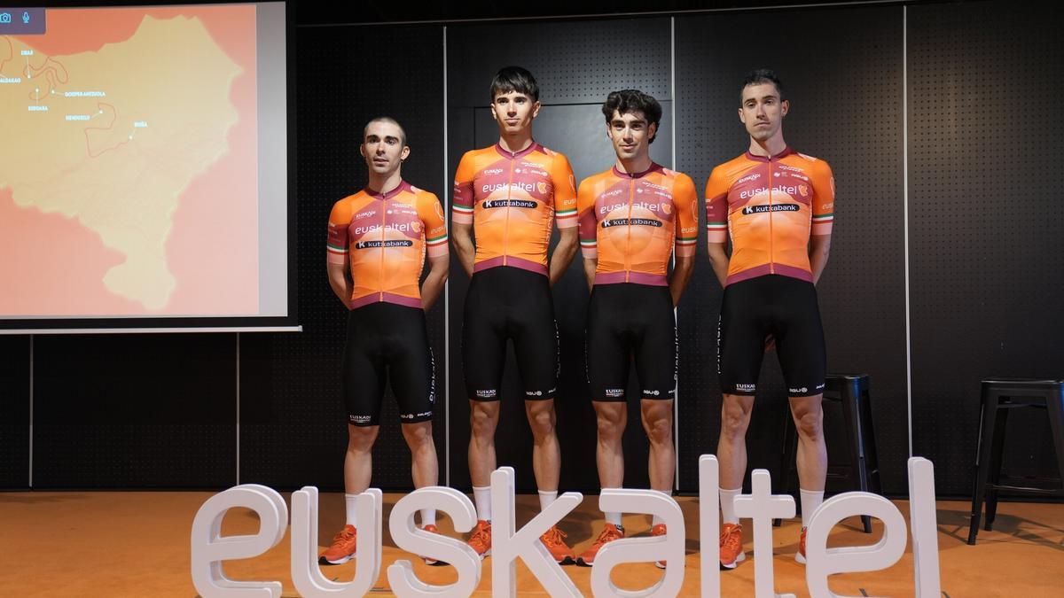Integrantes del Euskaltel-Euskadi.