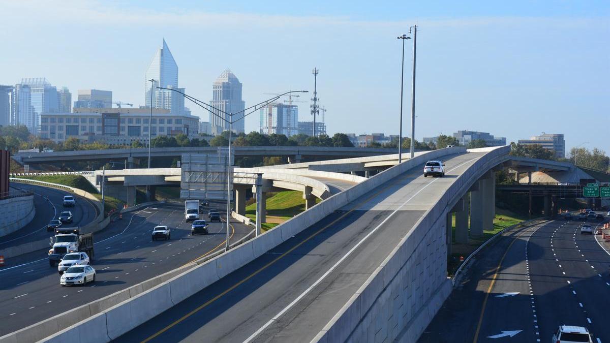 Autopista I-77 de Ferrovial, en Carolina del Norte.