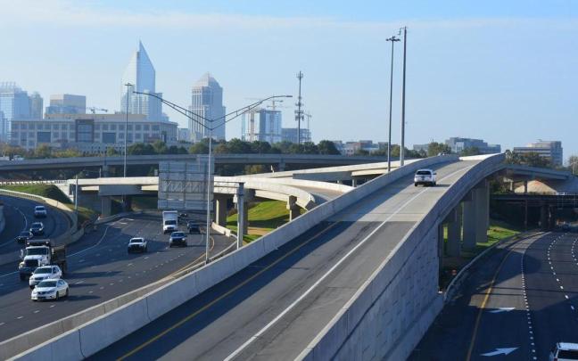Autopista I-77 de Ferrovial, en Carolina del Norte.