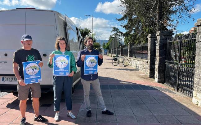 Foto de la presentación de las actividades organizadas en torno a la Semana Europea de la Movilidad.