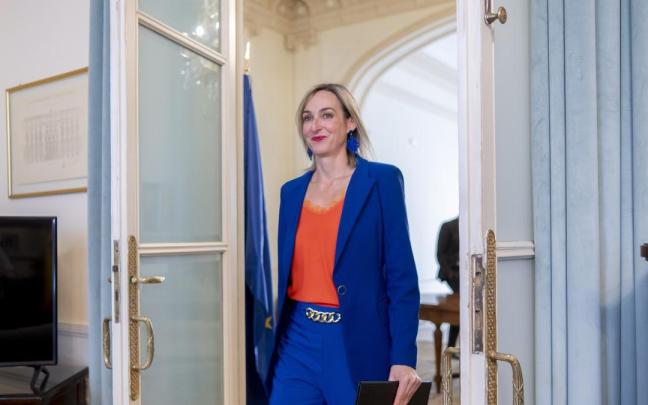 La consejera de Gobernanza, Administración Digital y Autogobierno, Maria Ubarretxena.