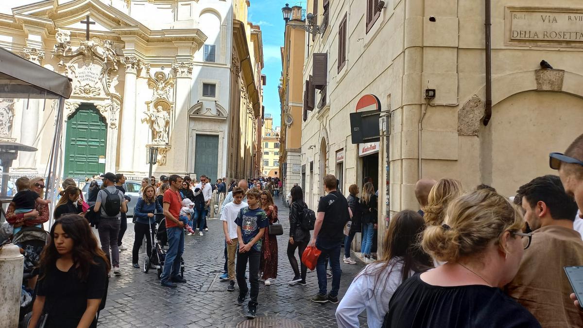 El viaje de un vitoriano a la capital italiana.