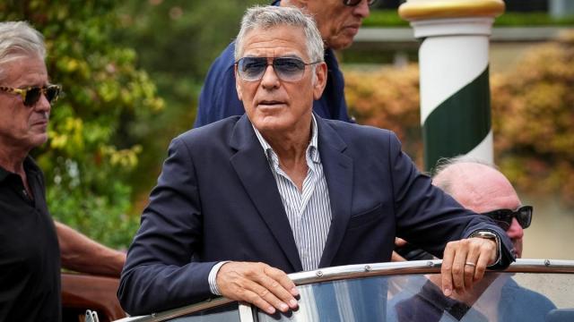 Clooney, en la anterior edición del Festival de Venecia.