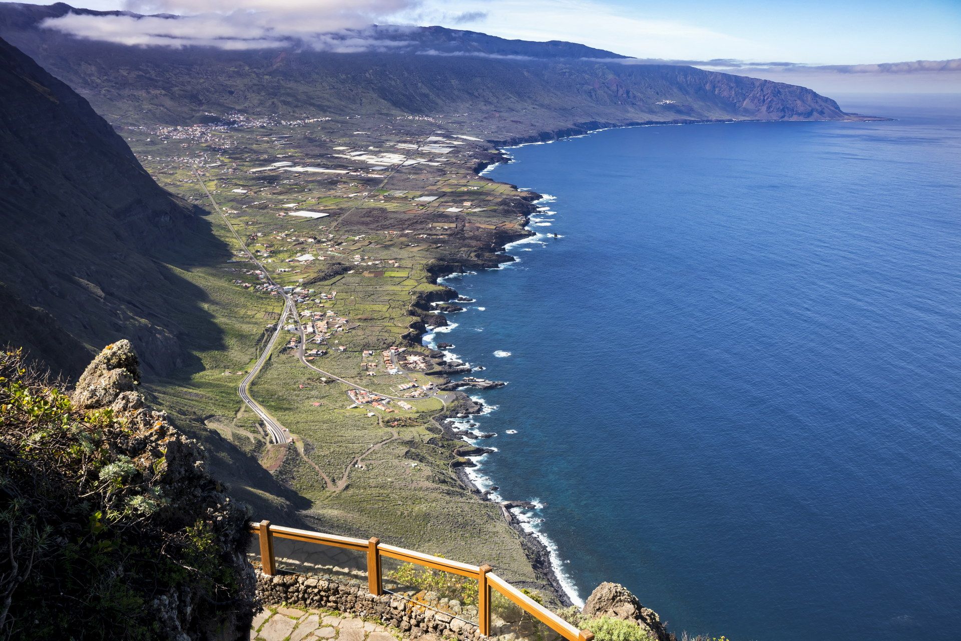 Mirador cercano a la villa Las Puntas.