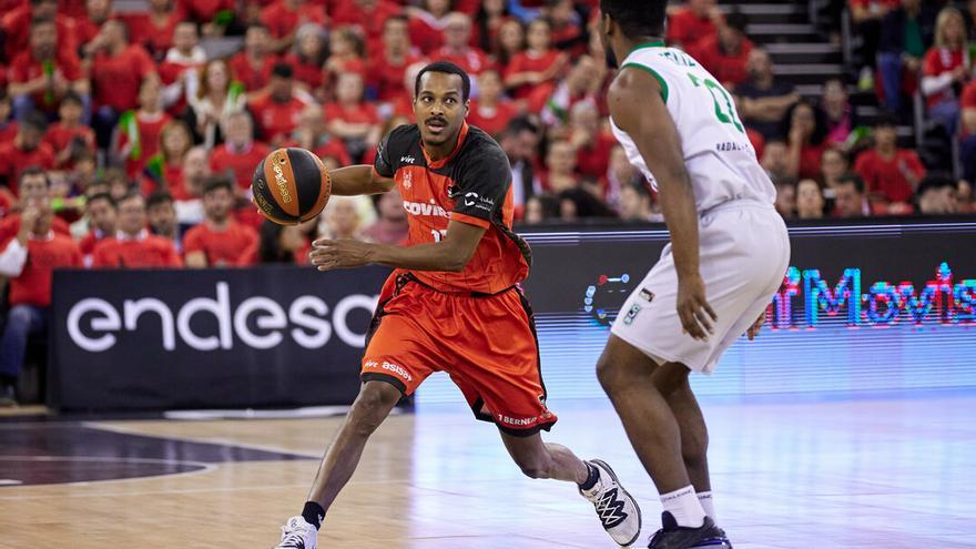 Alex Renfroe, en un encuentro con el Coviran Granada.