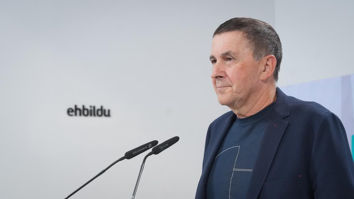 El secretario general de EH Bildu, Arnaldo Otegi, en una imagen de archivo