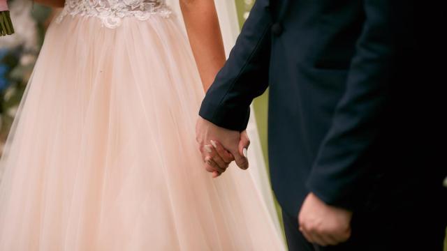 Imagen de archivo de una boda.