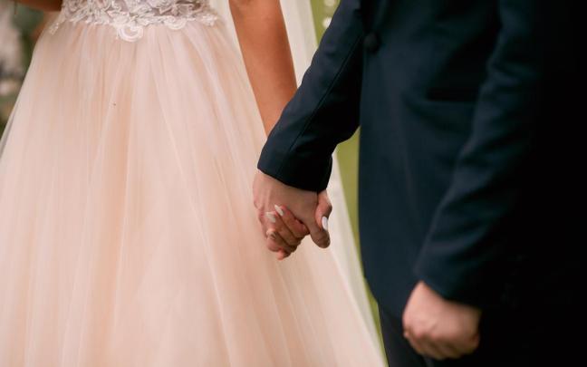 Imagen de archivo de una boda.