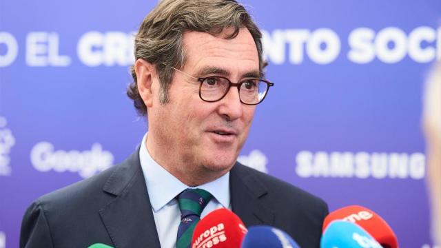 El presidente de la CEOE, Antonio Garamendi.
