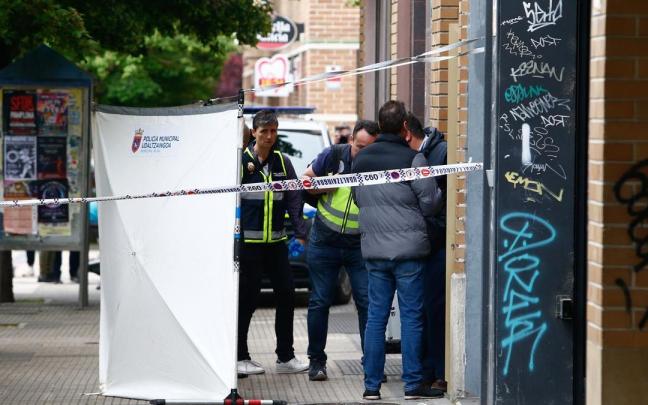 Imagen del lugar del crimen PATXI CASCANTE