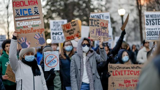 Protestas contra el ICE en Estados Unidos.