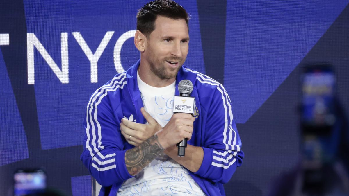 Leo Messi, en vísperas de la final del Mundial.