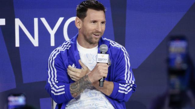 Leo Messi, en vísperas de la final del Mundial.