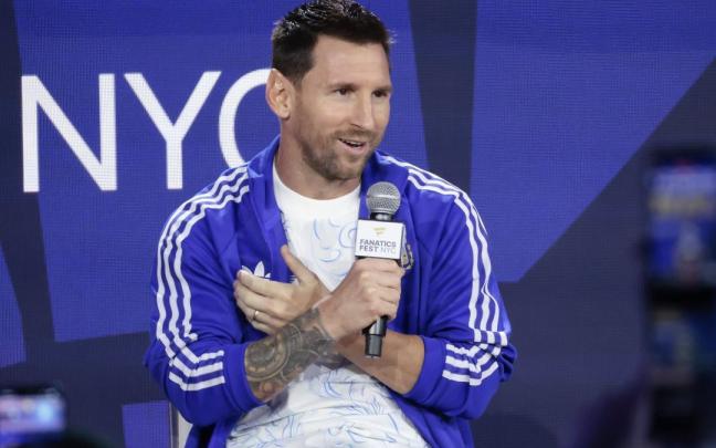 Leo Messi, en vísperas de la final del Mundial.