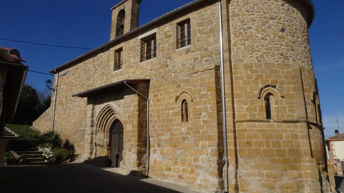Ermita románica de Santa Engracia, en Lácar.