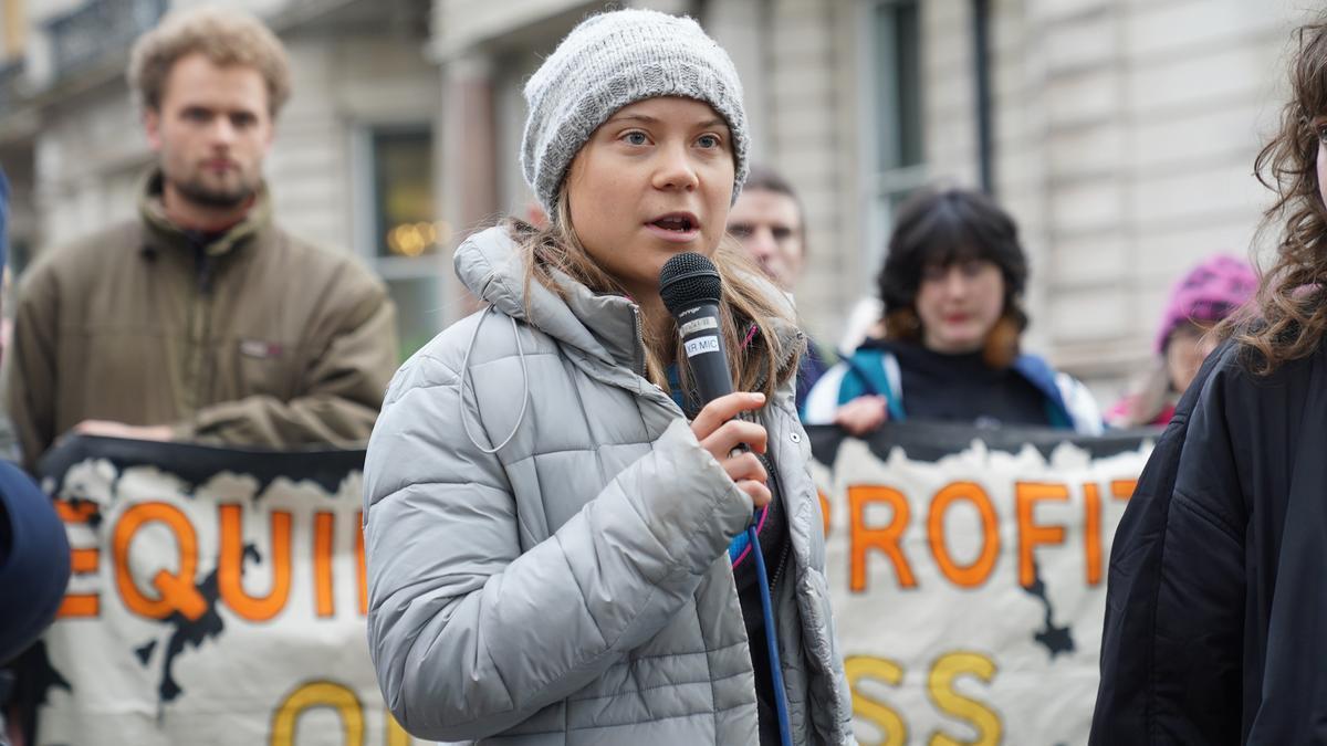 Greta Thunberg en una foto de archivo