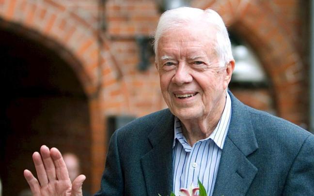 El expresidente estadounidense Jimmy Carter en una imagen de archivo.