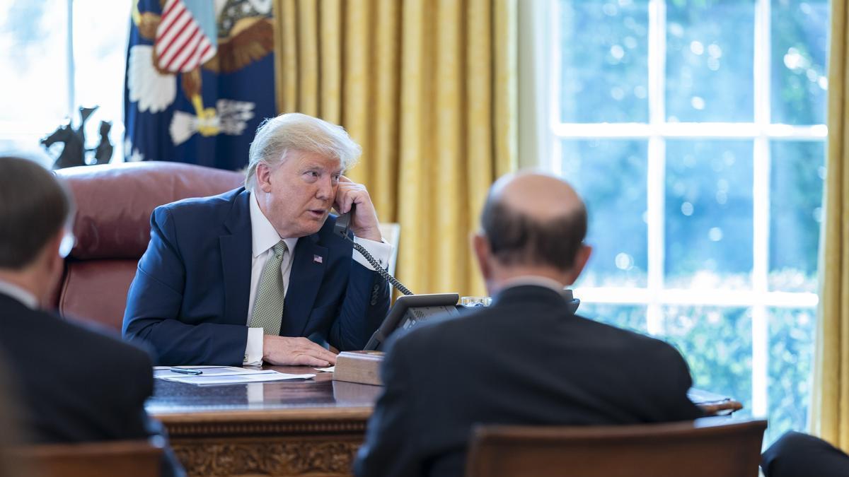 El presidente estadounidense Donald Trump