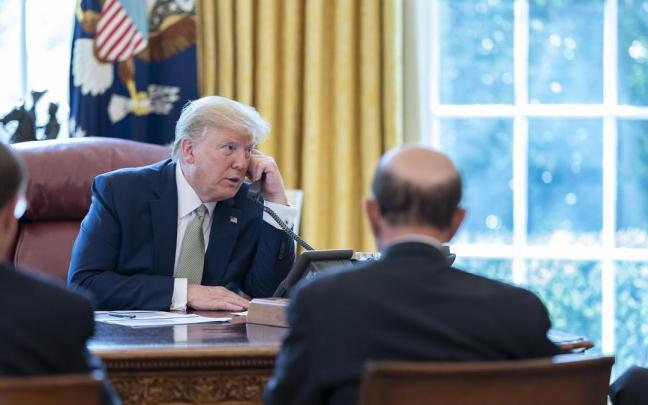 El presidente estadounidense Donald Trump