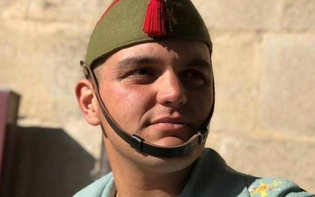 Alejandro Jiménez, el legionario mallorquín fallecido.