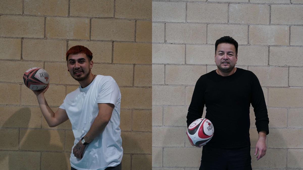 Steven y Juan, dos internos amantes del rugby.