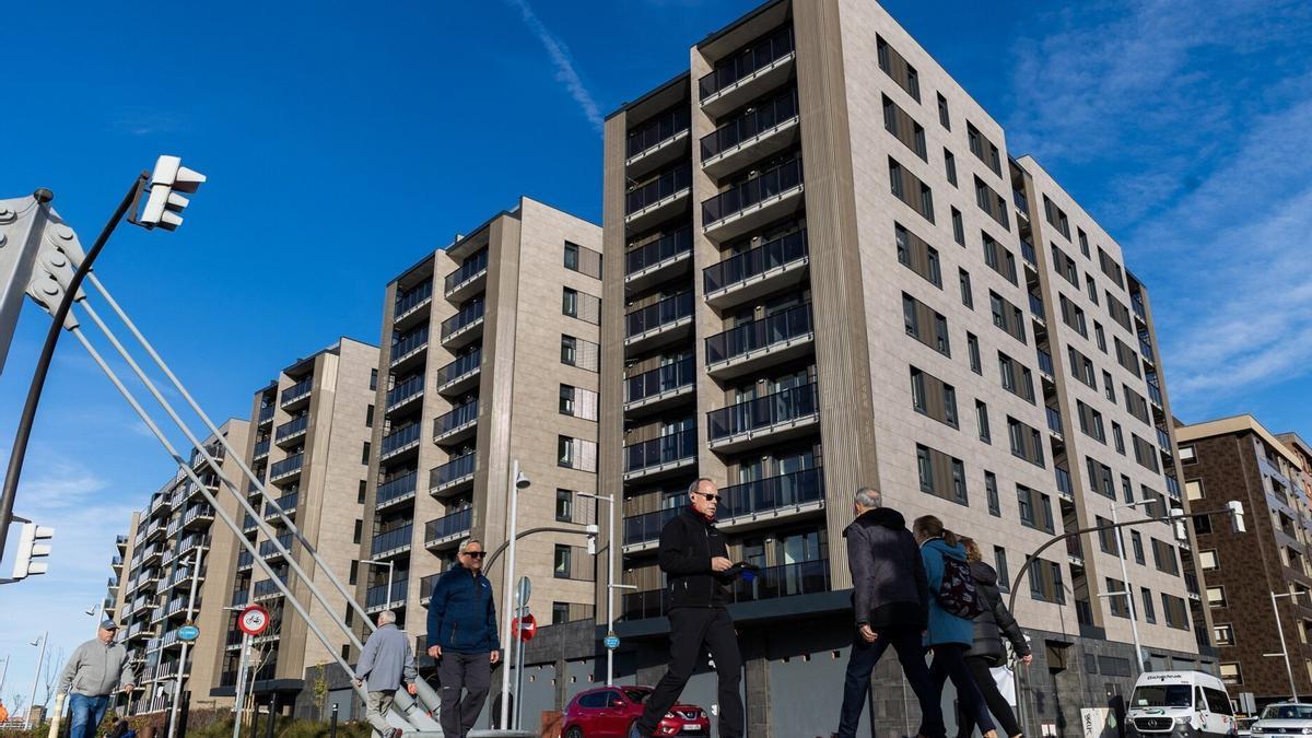 Bloques de viviendas.