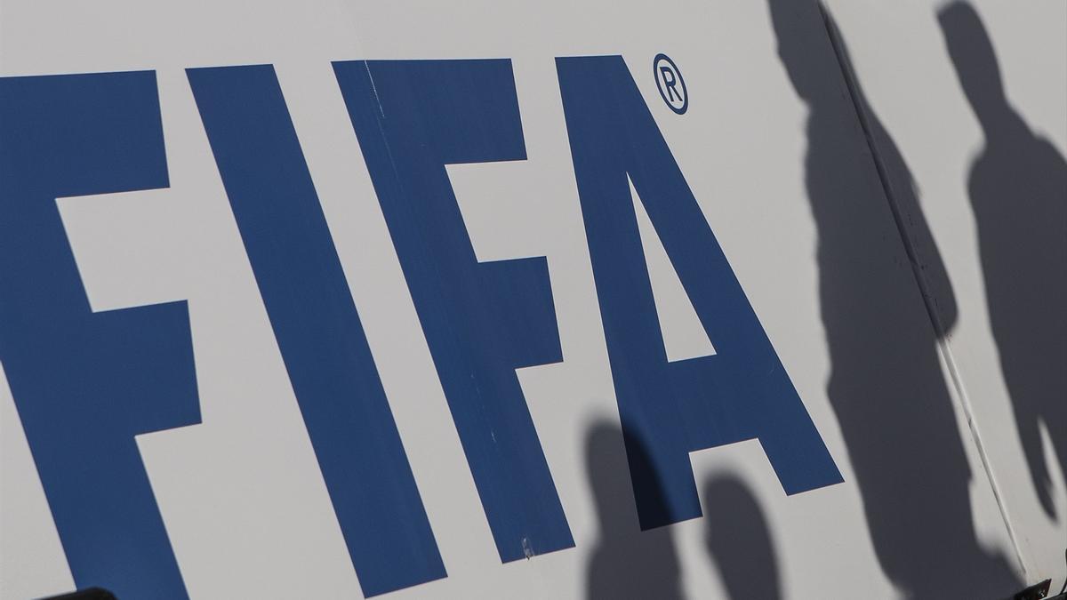 El logo de la FIFA, en una imagen de archivo