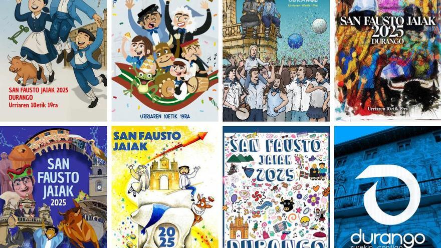 Siete carteles finalistas