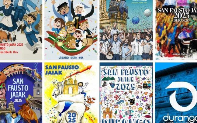 Siete carteles finalistas