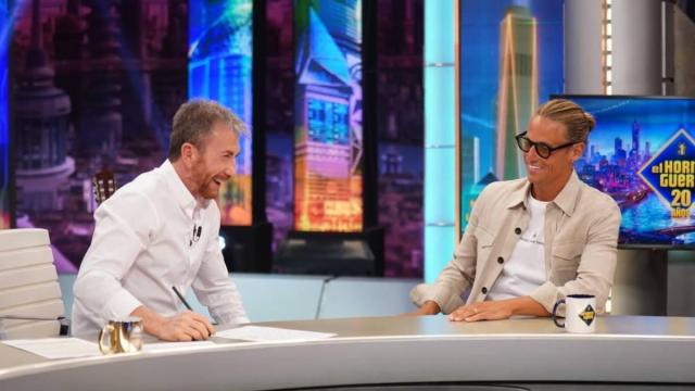 Marcos Llorente en 'El Hormiguero'.