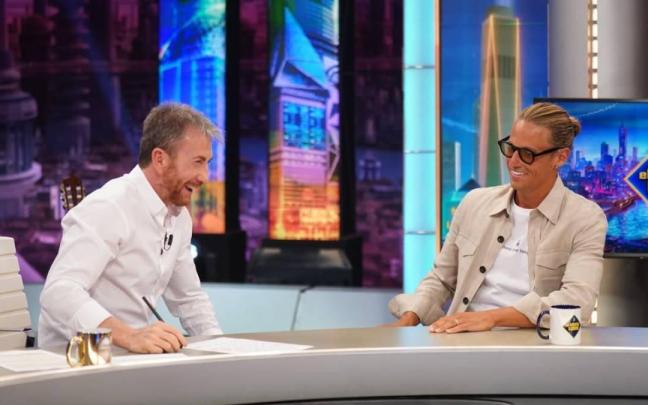 Marcos Llorente en 'El Hormiguero'.