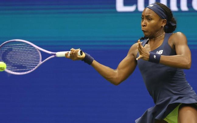 La estadounidense Coco Gauff.