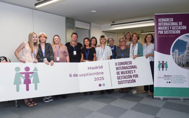 Gure Umeen Ametsak participó ayer en Madrid en el congreso que hace dos años abanderó en Bilbao.