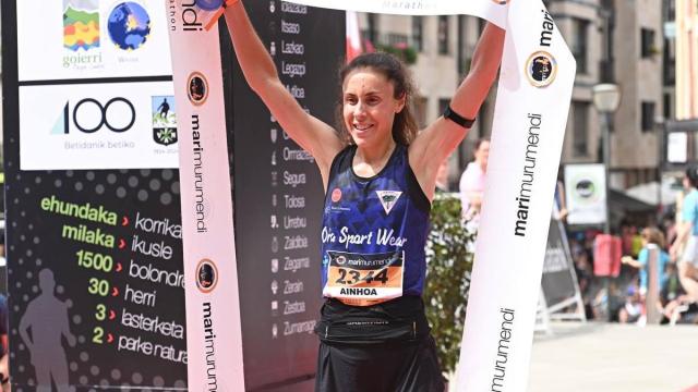 Samuel Dávila y Ainhoa Intxausti, los más rápidos en la maratón Marimurumendi