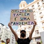 Manifestación contra el racismo en Madrid.