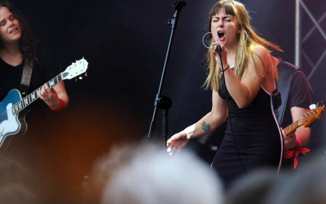 Concierto de Olaia Inziarte en sanfermines.