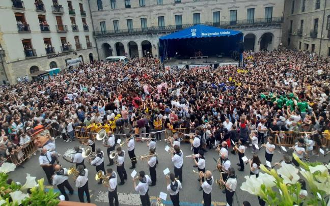 Una imagen del despertar festivo de los Pentekostes en su edición del año pasado.