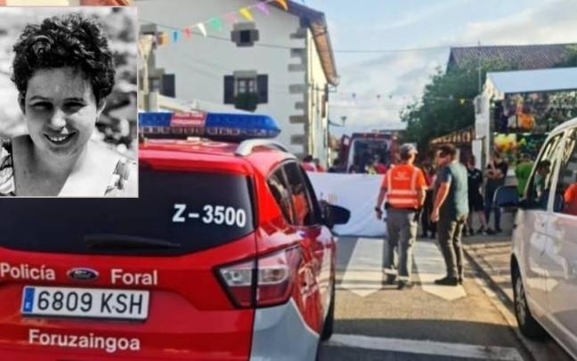 Una imagen de la fallecida y del lugar donde sufrió el accidente.