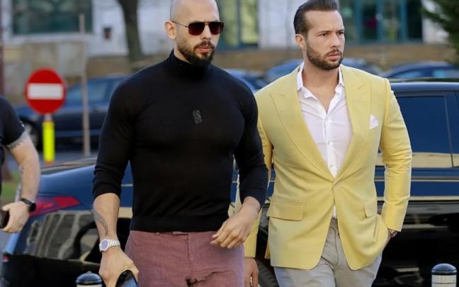 Los hermanos Andrew y Tristan Tate, imputados en Rumanía por tráfico de menores y blanqueo de capitales.