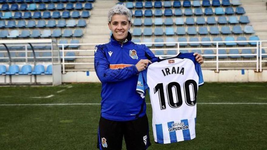 Iraia Iparragirre, en una imagen de archivo. / REAL SOCIEDAD