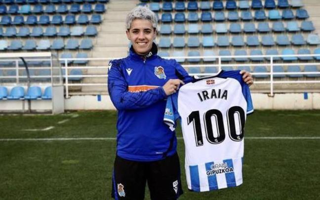 Iraia Iparragirre, en una imagen de archivo. / REAL SOCIEDAD
