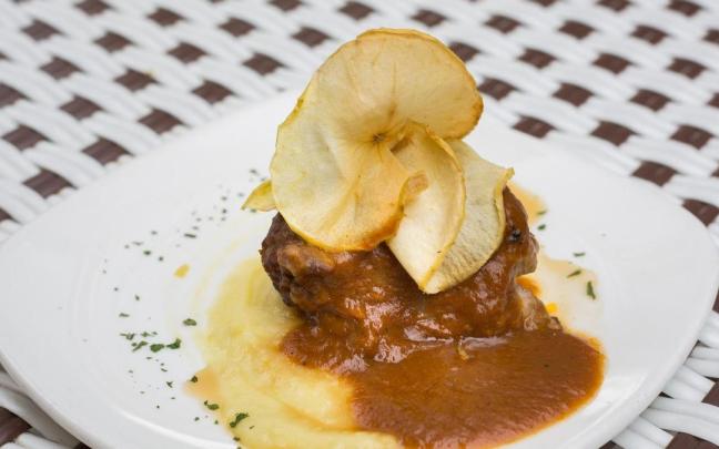 Foto de un pintxo participante en una de las ediciones anteriores de la ruta del pintxo romano.