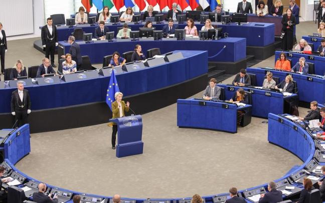 Von Der Leyen protagoniza el discurso de Estado de la Unión ante la Eurocámara.