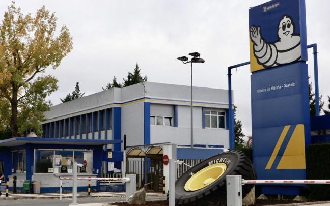 La fábrica de Michelin en Gasteiz.