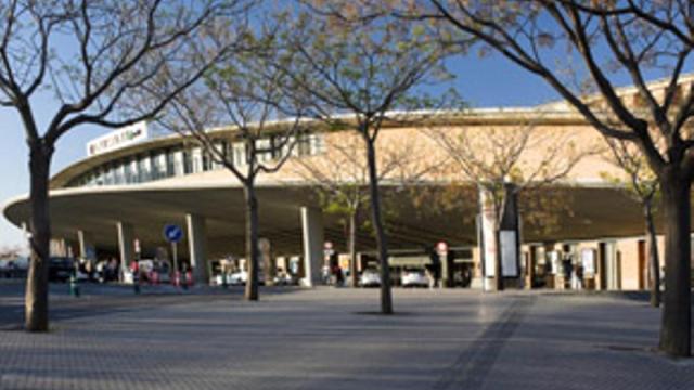 Imagen de la estación sevillana de Santa Justa