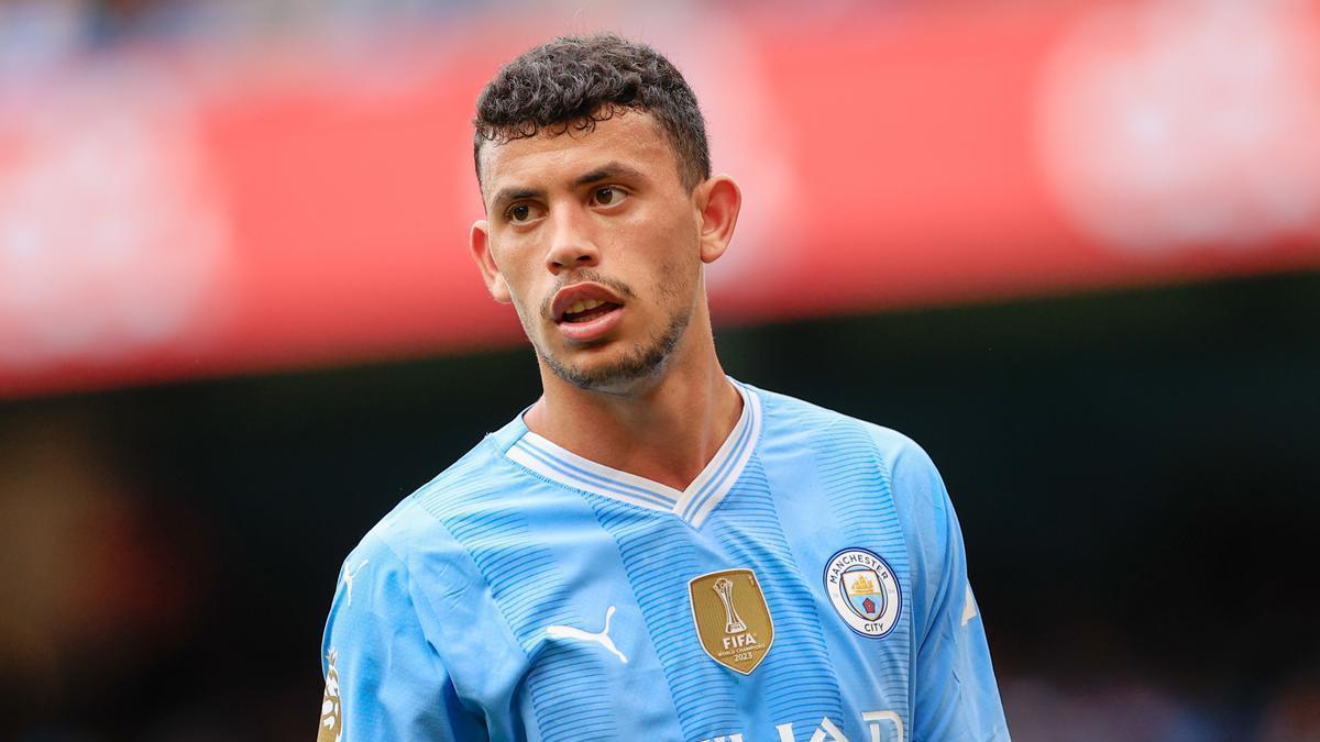 El jugador del City Matheus Nunes.