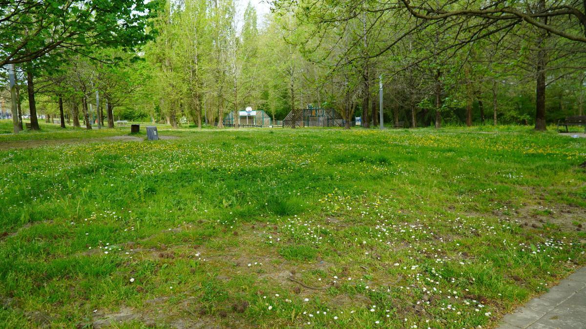 Ubicación en la que se instalará el parque de calistenia